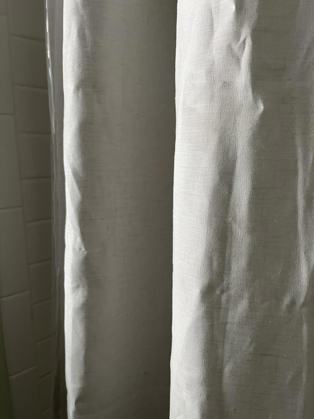 Quince Shower Curtain Review: Upgrading My Bathrooms
