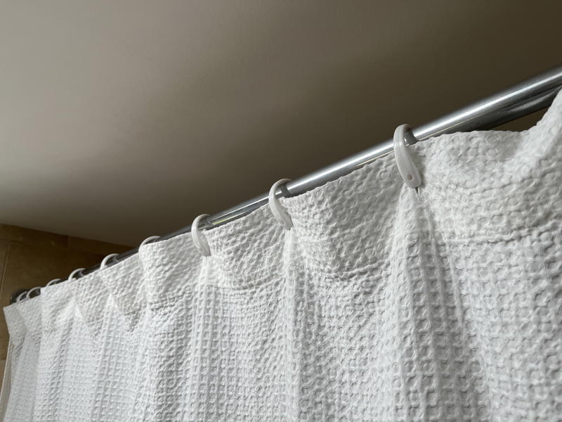 Quince Shower Curtain Review: Upgrading My Bathrooms