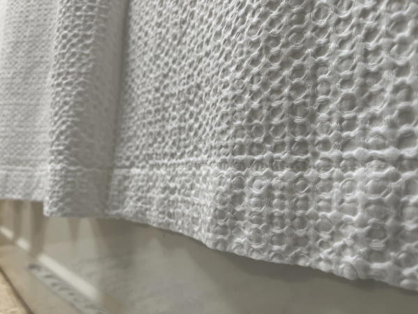Quince Shower Curtain Review: Upgrading My Bathrooms